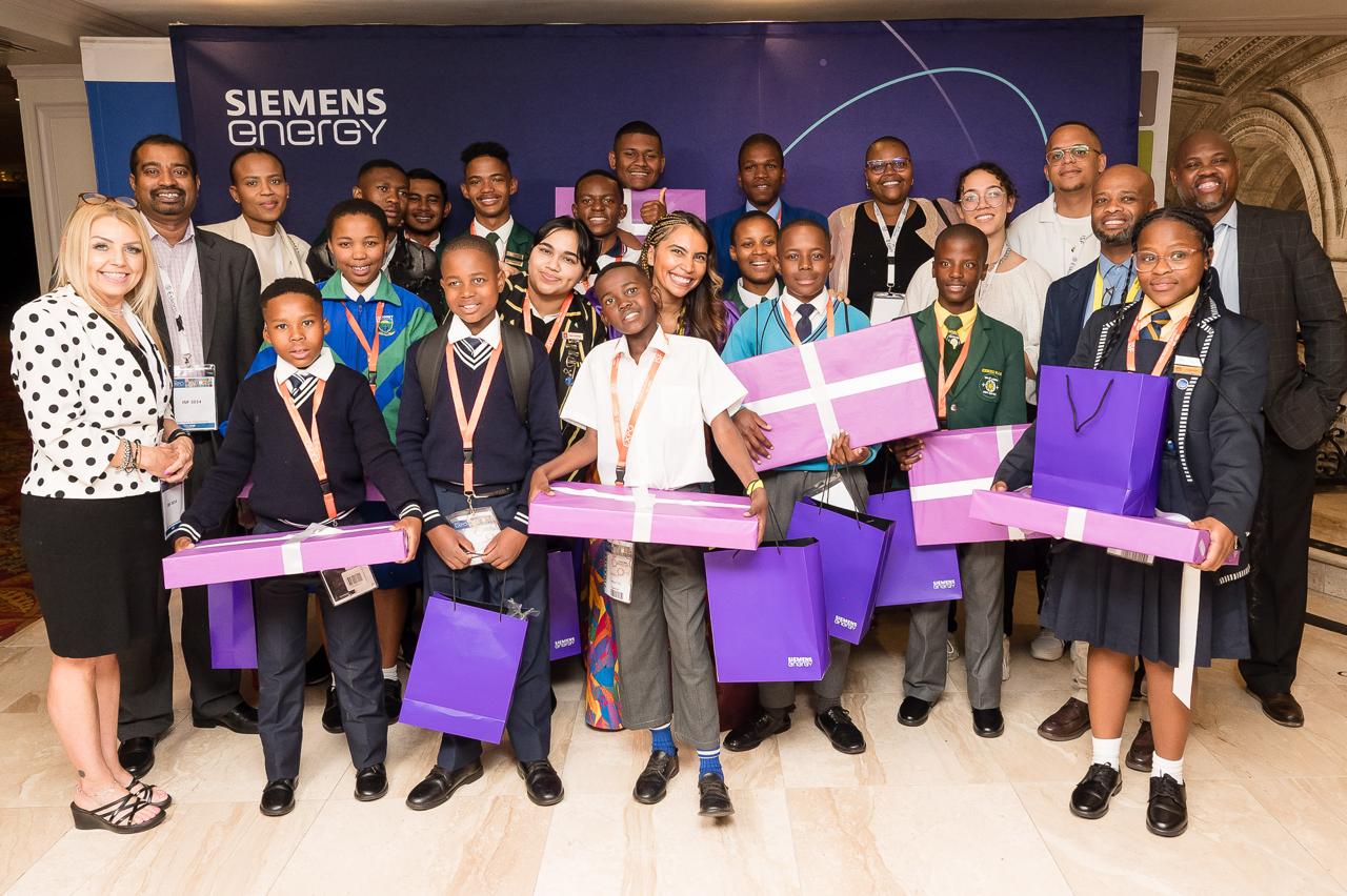 Award ceremony at Eskom Expo